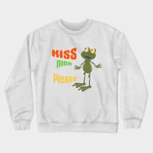 Kiss mee please Crewneck Sweatshirt